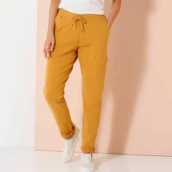 Pantalon jogpant ceinture élastiquée molleton