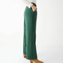 Pantalon large, fluide