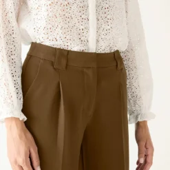 Pantalon large, fluide