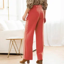 Pantalon large, fluide