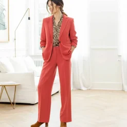 Pantalon large, fluide
