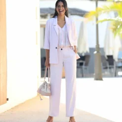 Pantalon large fluide