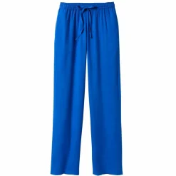 Pantalon large fluide uni