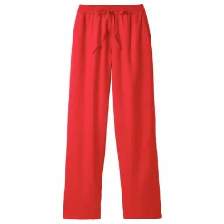 Pantalon large fluide uni