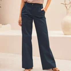 Pantalon large à pinces