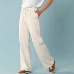 Pantalon large spécial Petites en maille fluide