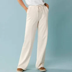 Pantalon large spécial Petites en maille fluide