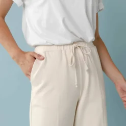 Pantalon large spécial Petites en maille fluide