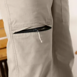 Pantalon 3/4 élastiqué + ceinture assortie
