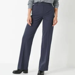 Pantalon élégant droit, uni