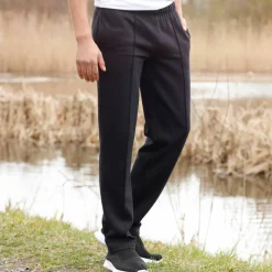 Pantalon loisirs molleton, bas droits