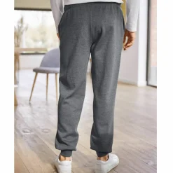 Pantalon loisirs molleton, bas resserrés