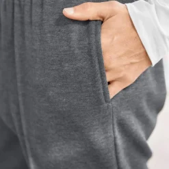 Pantalon loisirs molleton, bas resserrés