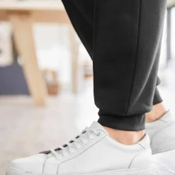 Pantalon loisirs molleton, bas resserrés