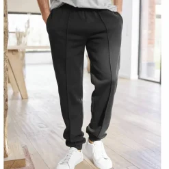 Pantalon loisirs molleton, bas resserrés