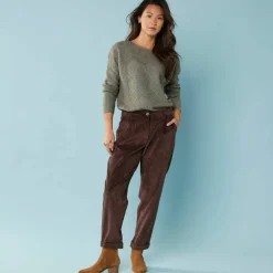 Pantalon 7/8ème en velours, Spécial Petites