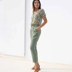 Pantalon 7/8ème fuselé fluide