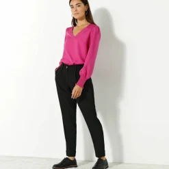 Pantalon 7/8ème fuselé fluide