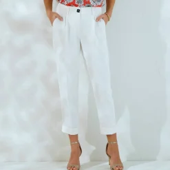 Pantalon 7/8ème fuselé fluide