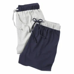 Pantalon pyjama bas resserrés - lot de 2