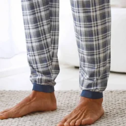 Pantalon pyjama bas resserrés - lot de 2