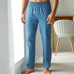 Pantalon pyjama coton uni