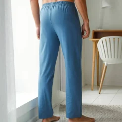 Pantalon pyjama coton uni