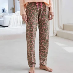 Pantalon pyjama imprimé fleuri "Bohème"