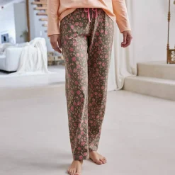 Pantalon pyjama imprimé fleuri "Bohème"