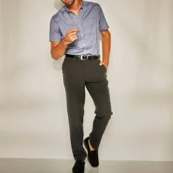 Pantalon taille réglable sans pince - polyester