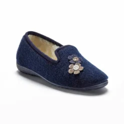 Pantoufles fleurs