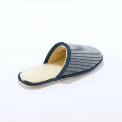 Pantoufles mules velours.