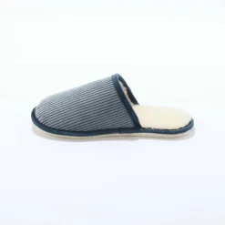 Pantoufles mules velours.