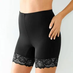 Panty microfibre et dentelle - sculptant