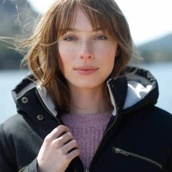 Parka déperlante doublée maille polaire