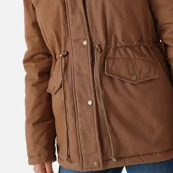 Parka déperlante doublée maille polaire