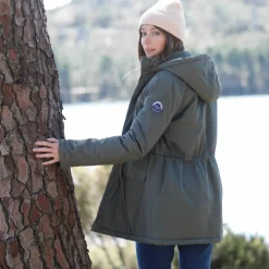 Parka déperlante doublée maille polaire