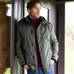 Parka imperméable doublée polaire à capuche