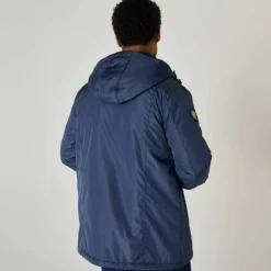 Parka imperméable doublée polaire à capuche