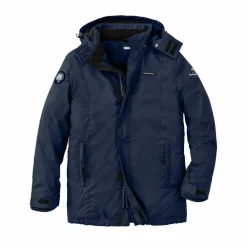 Parka imperméable doublée polaire à capuche