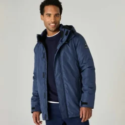 Parka imperméable doublée polaire à capuche