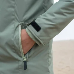 Parka imperméable doublée polaire unie