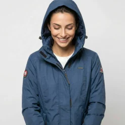 Parka imperméable doublée polaire unie