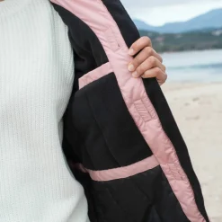 Parka imperméable doublée polaire unie