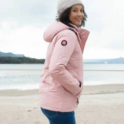 Parka imperméable doublée polaire unie
