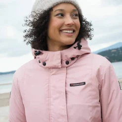 Parka imperméable doublée polaire unie