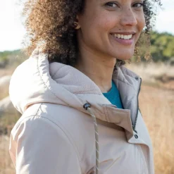 Parka imperméable zippée, à capuche