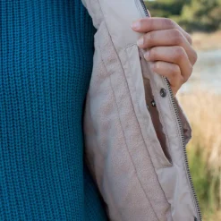 Parka imperméable zippée, à capuche
