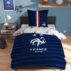 Parure de lit imprimée FFF - coton