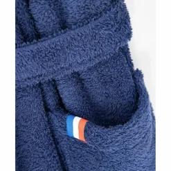 Peignoir de bain adulte col kimono PSG® personnalisable éponge